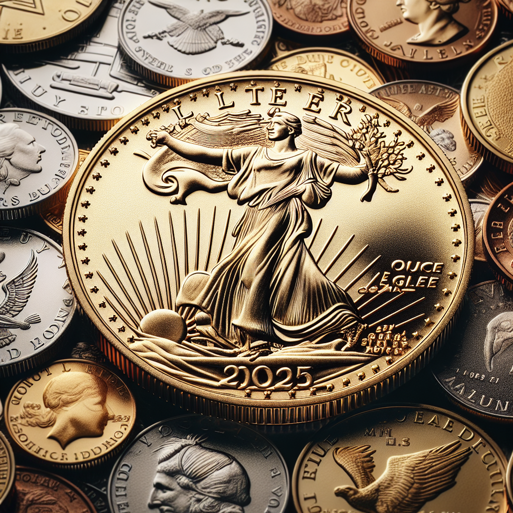 Cover image for The 2025 2025 1/2 oz American Gold Eagle Coin BU: A Collector's Guide