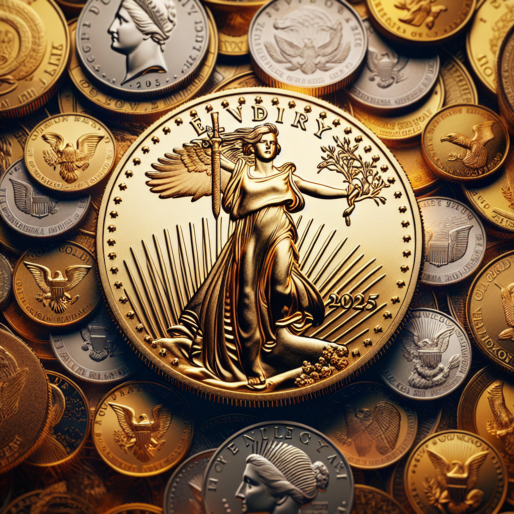 Cover image for The 2025 2025 1/4 oz American Gold Eagle Coin BU: A Collector's Guide