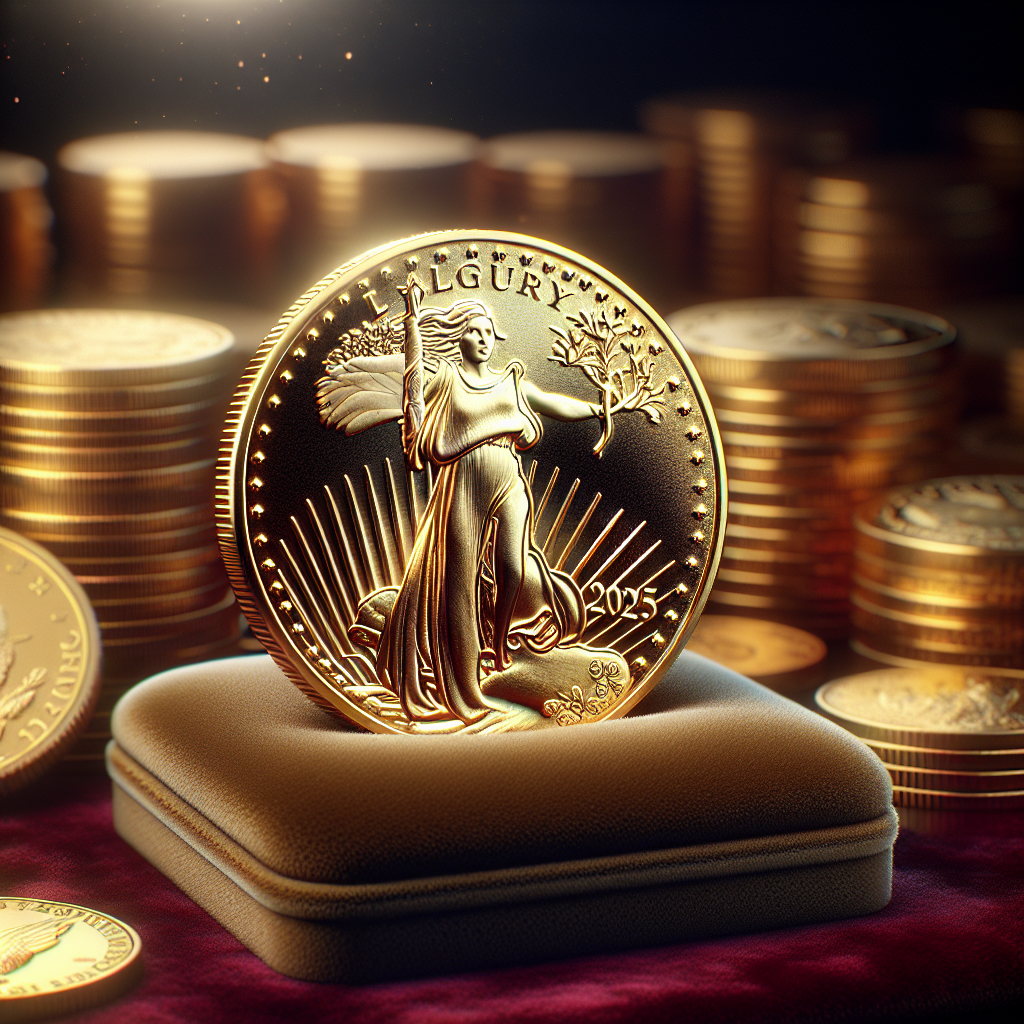 Cover image for The 2025 2025 1/10 oz American Gold Eagle Coin BU: A Collector's Guide