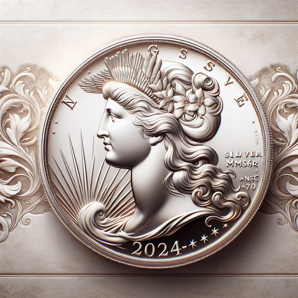 Cover image for The 2024 2024-(P) Silver 230th Anniversary Flowing Hair Medal FDI Flowing Hair Label Modern Commemoratives NGC MS70: A Collector's Guide