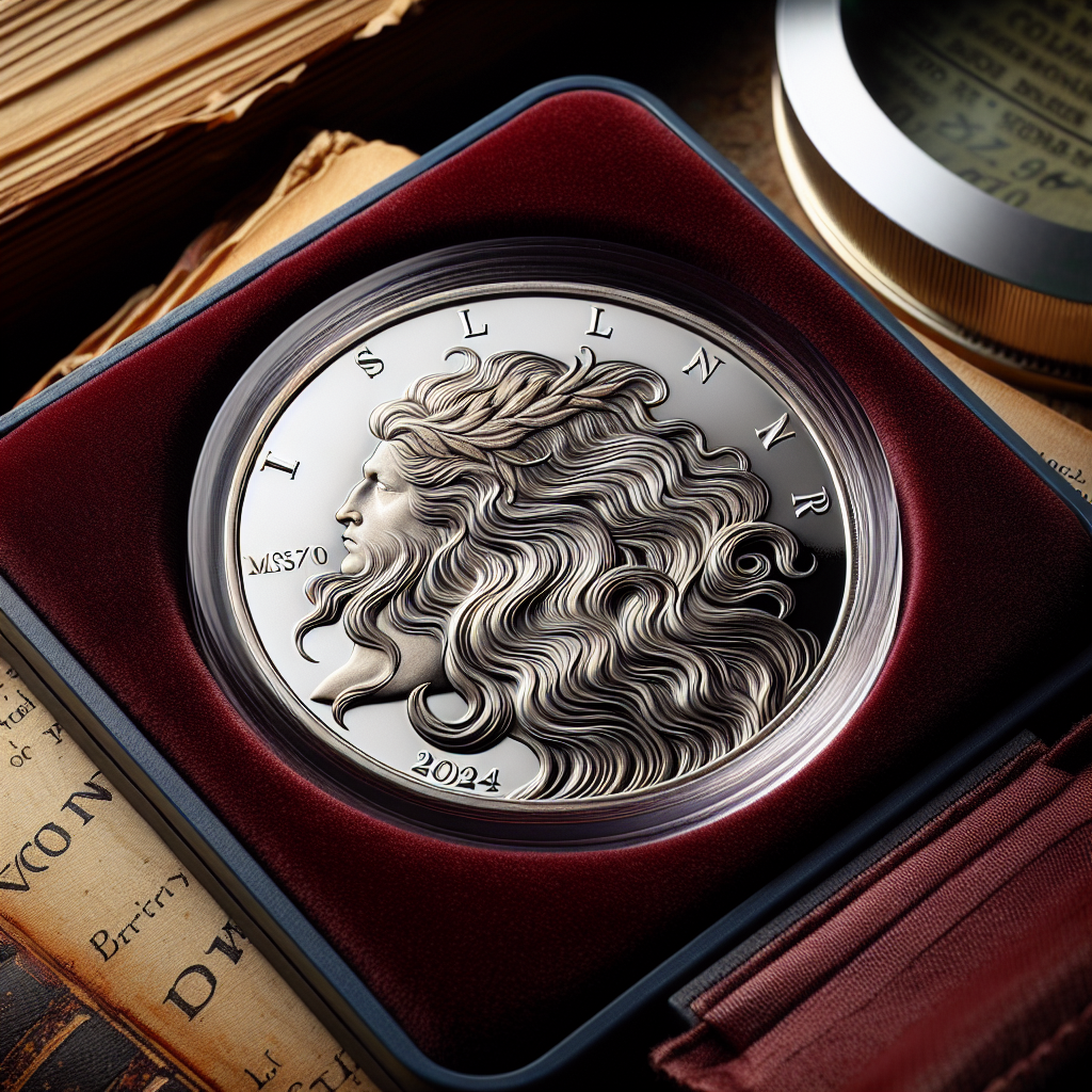 Cover image for The 2024 2024-(P) Silver 230th Anniversary Flowing Hair Medal FDI Flowing Hair Label Modern Commemoratives NGC MS70: A Collector's Guide