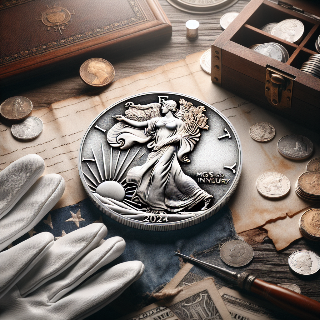Cover image for The 2024 2024-(P) Silver 230th Anniversary Flowing Hair Medal FDI Flowing Hair Label Modern Commemoratives NGC MS70: A Collector's Guide