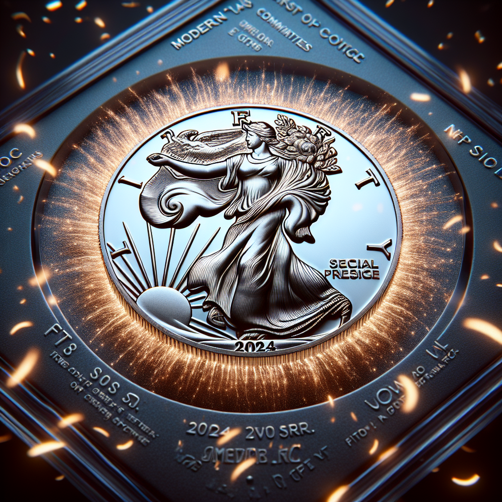 Cover image for The 2024 2024-(P) Silver 230th Anniversary Flowing Hair Medal FDI Flowing Hair Label Modern Commemoratives NGC MS70: A Collector's Guide