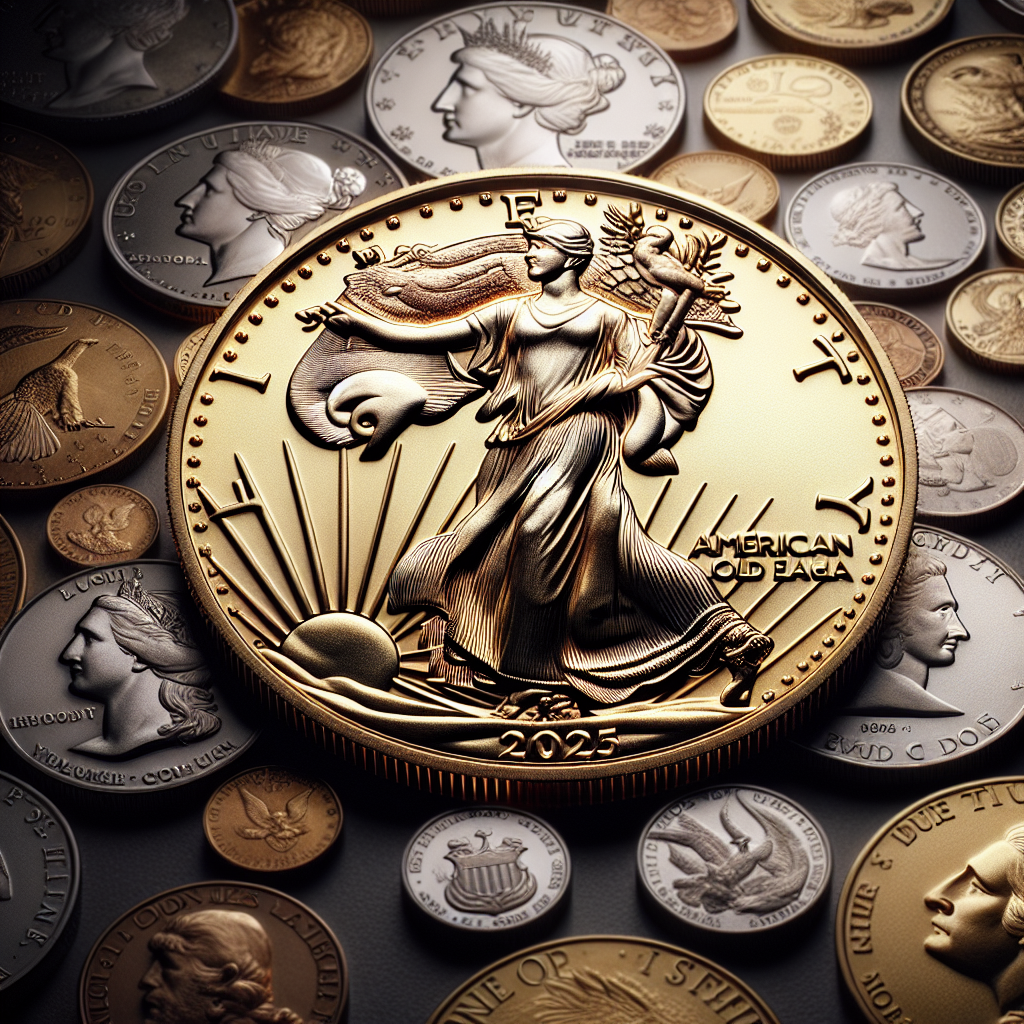 Cover image for The 2025 2025 1/2 oz American Gold Eagle Coin BU: A Collector's Guide
