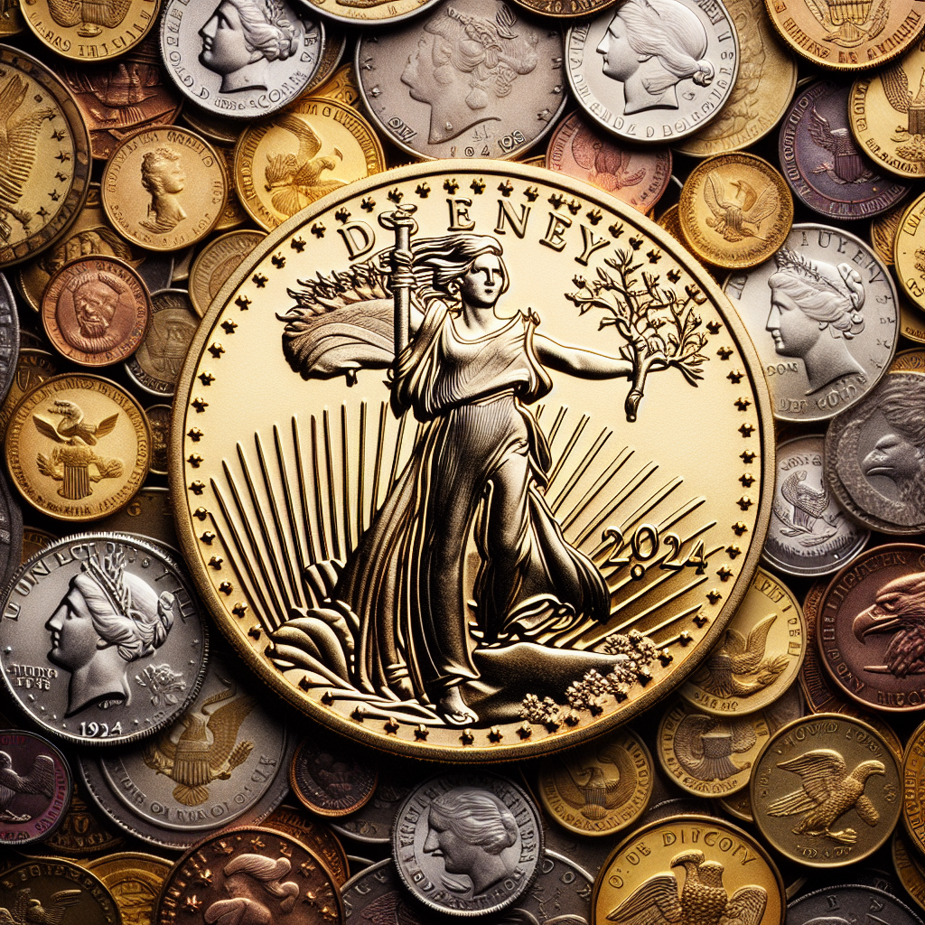 Cover image for The 2024 2024 1/10 oz American Gold Eagle Coin BU: A Collector's Guide