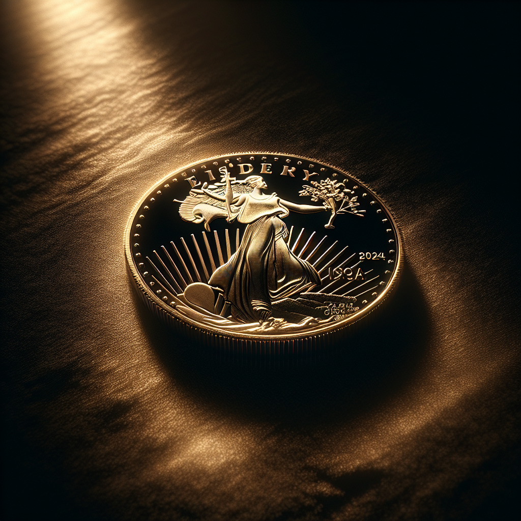 Cover image for The 2024 2024 1/10 oz American Gold Eagle Coin BU: A Collector's Guide