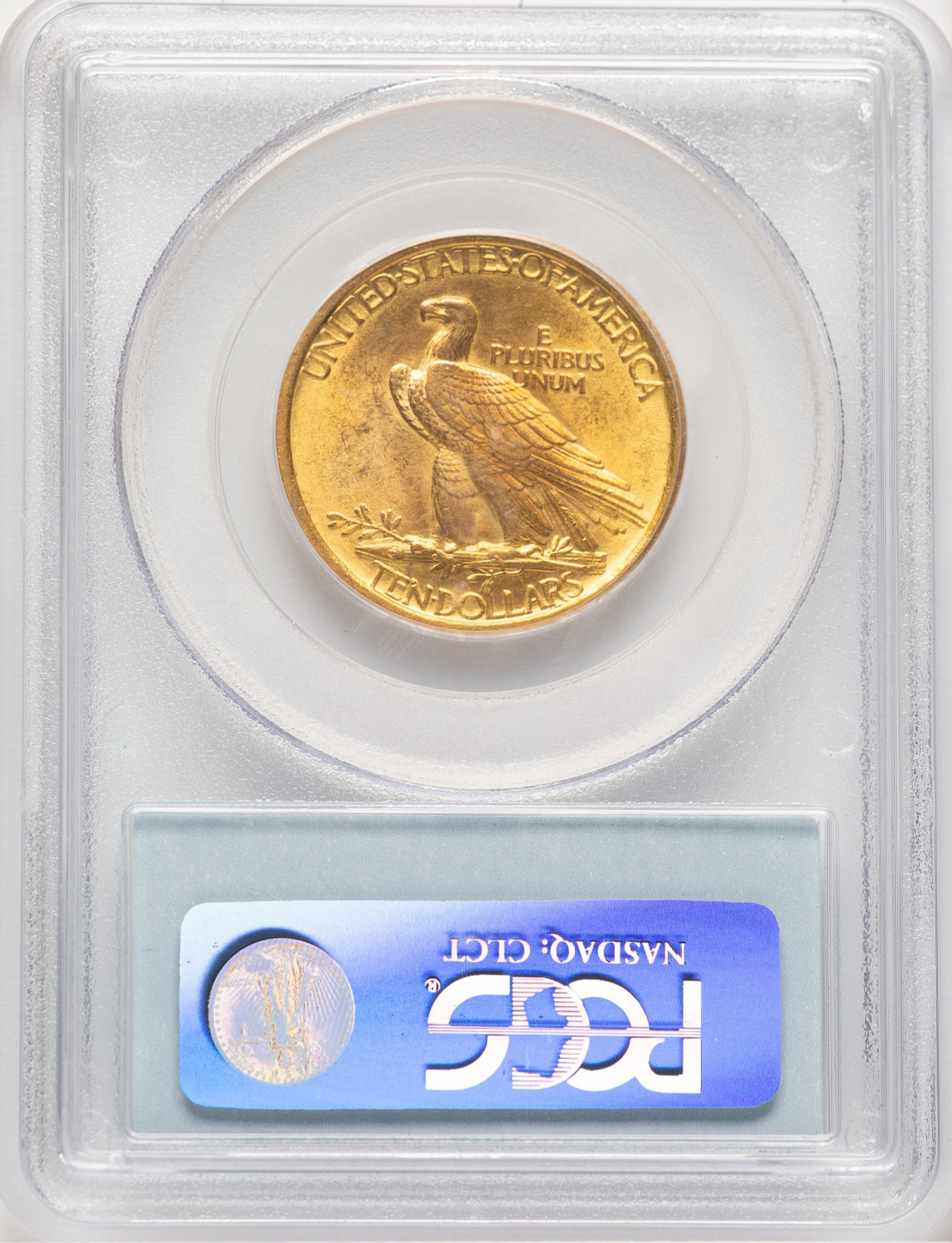 1907 $10 No Motto Indian Eagle PCGS MS63 (779247065). Second Image