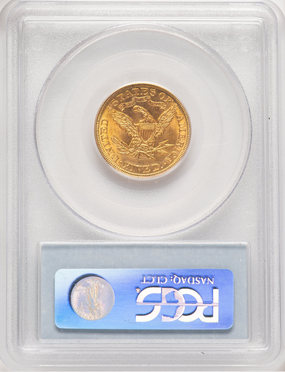 1903 $5 Liberty Half Eagle PCGS MS65 (177385005). Second Image