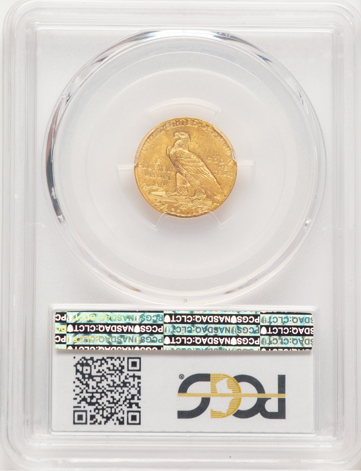 1911 $2.50 Indian Quarter Eagle PCGS MS63 (779276023). Second Image