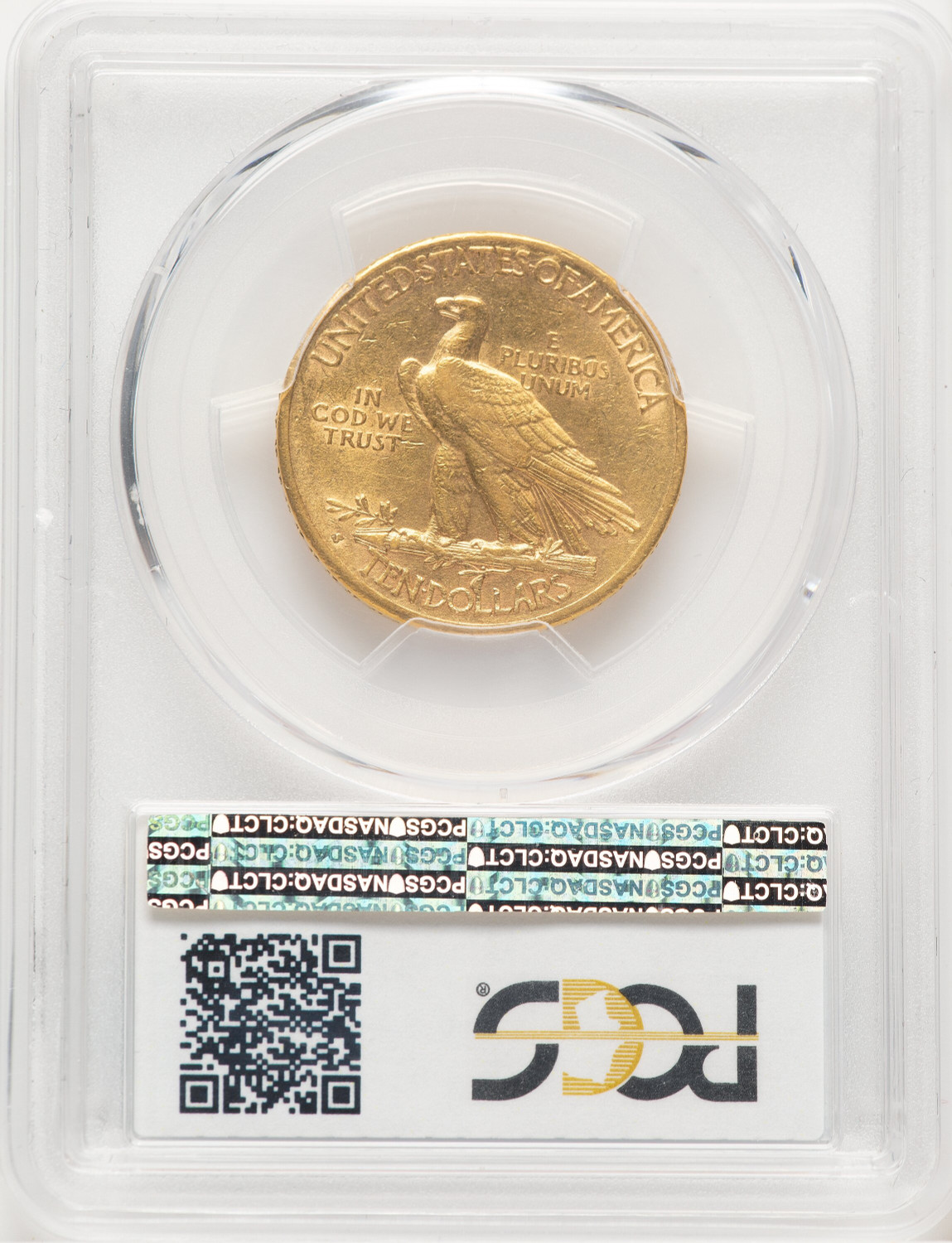 1911-S $10 Indian Eagle PCGS XF45. Second Image