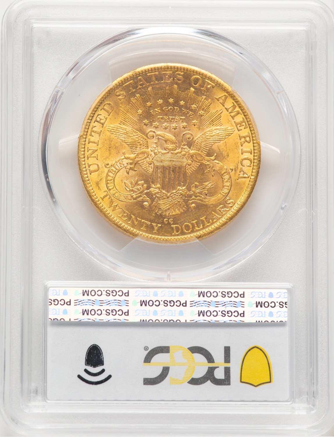 1883-CC $20 Liberty Double Eagle PCGS MS61 (773721009). Second Image