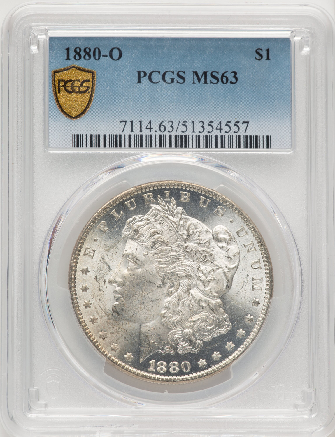1880-O Morgan Dollar PCGS MS63 (775850007)