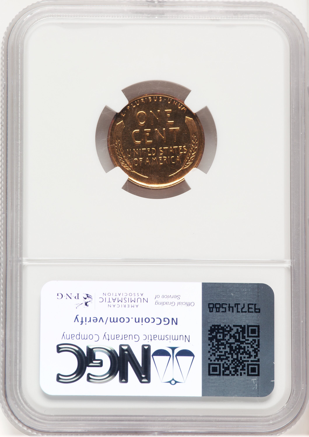 1941 1C RD Proof Lincoln Cent NGC PR67 (778254013). Second image.