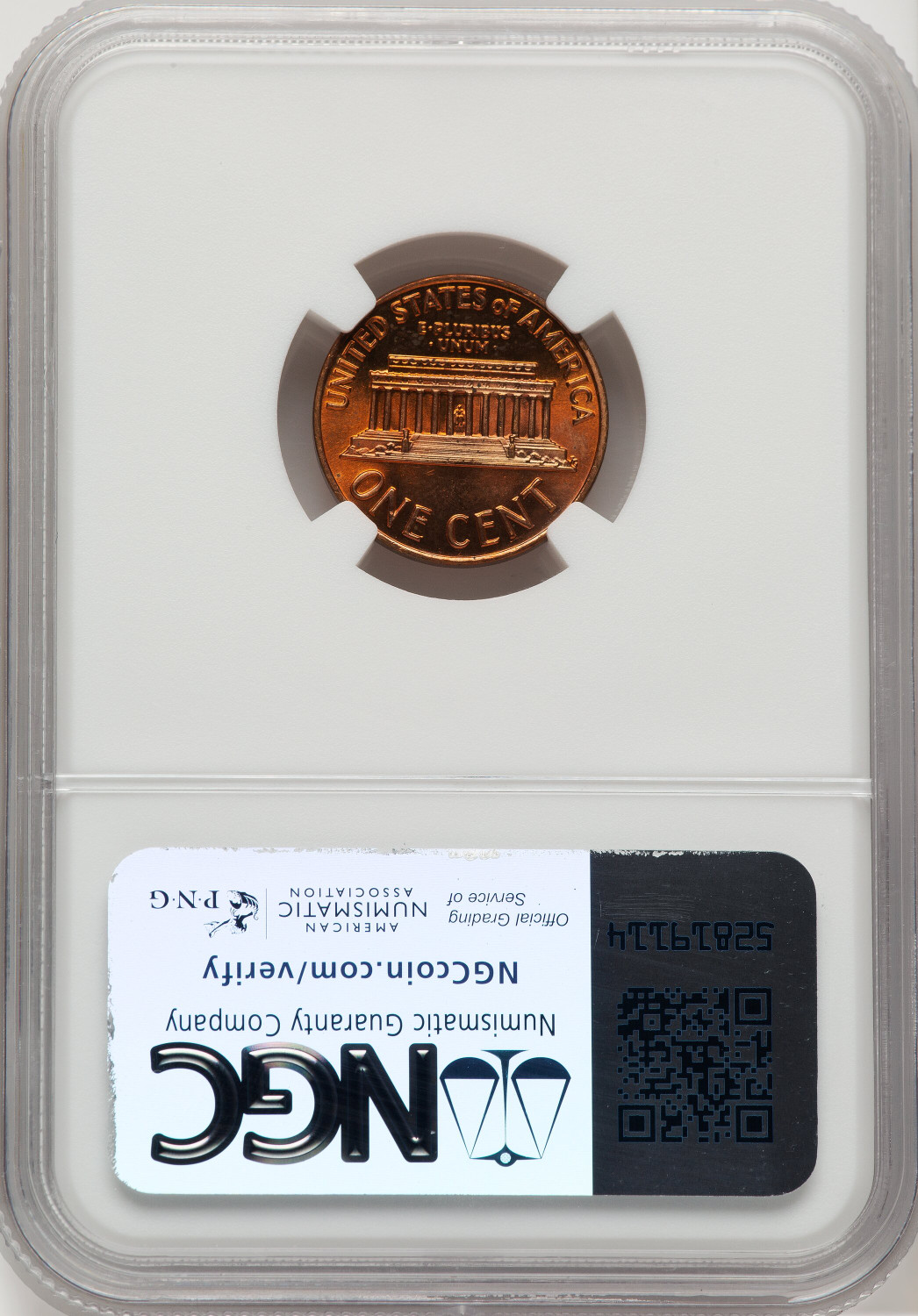 1972 1C Doubled Die Obverse RD Lincoln Cent NGC MS66 (507450006). Second image.