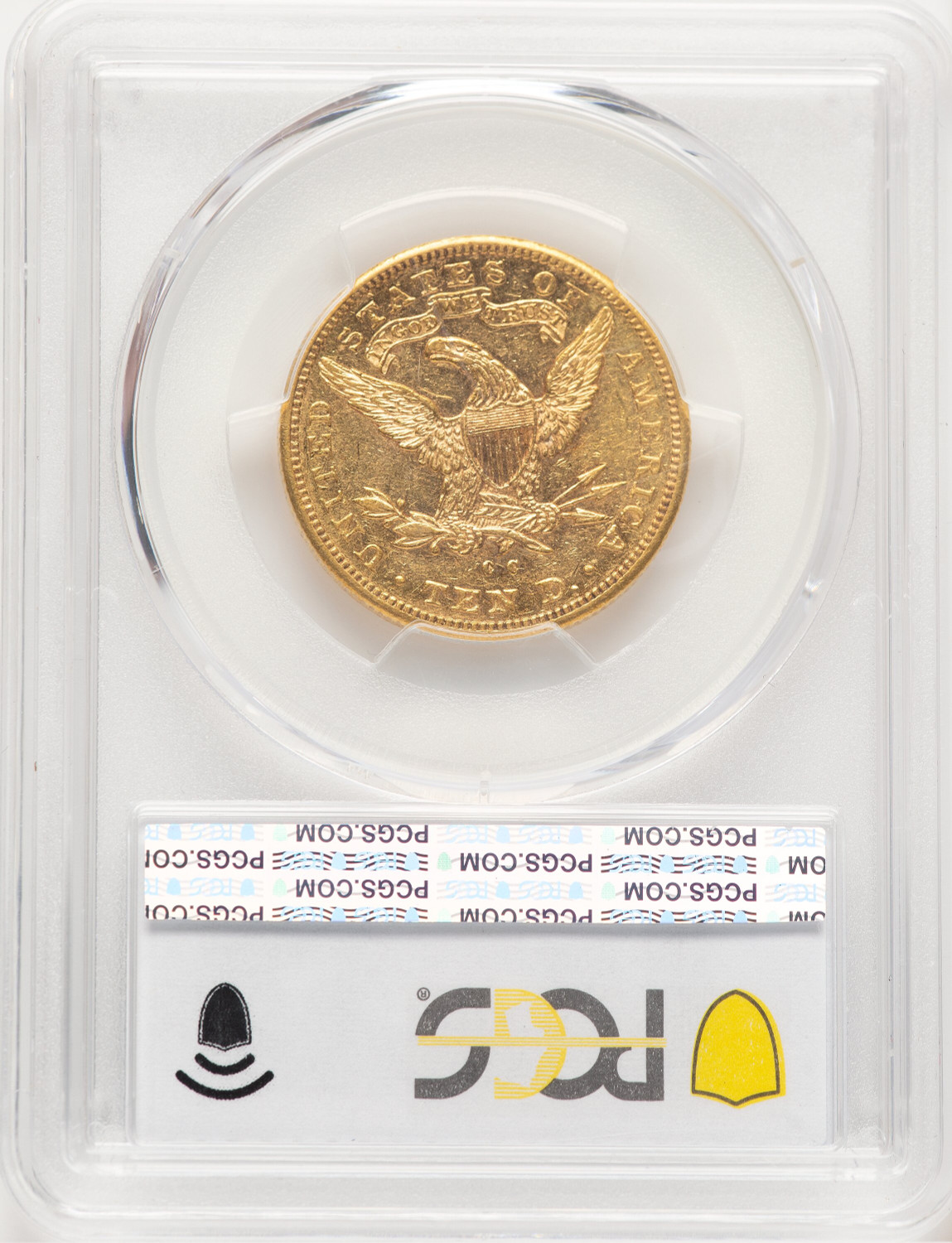 1891-CC $10 Liberty Eagle PCGS AU55 (779331008). Second Image