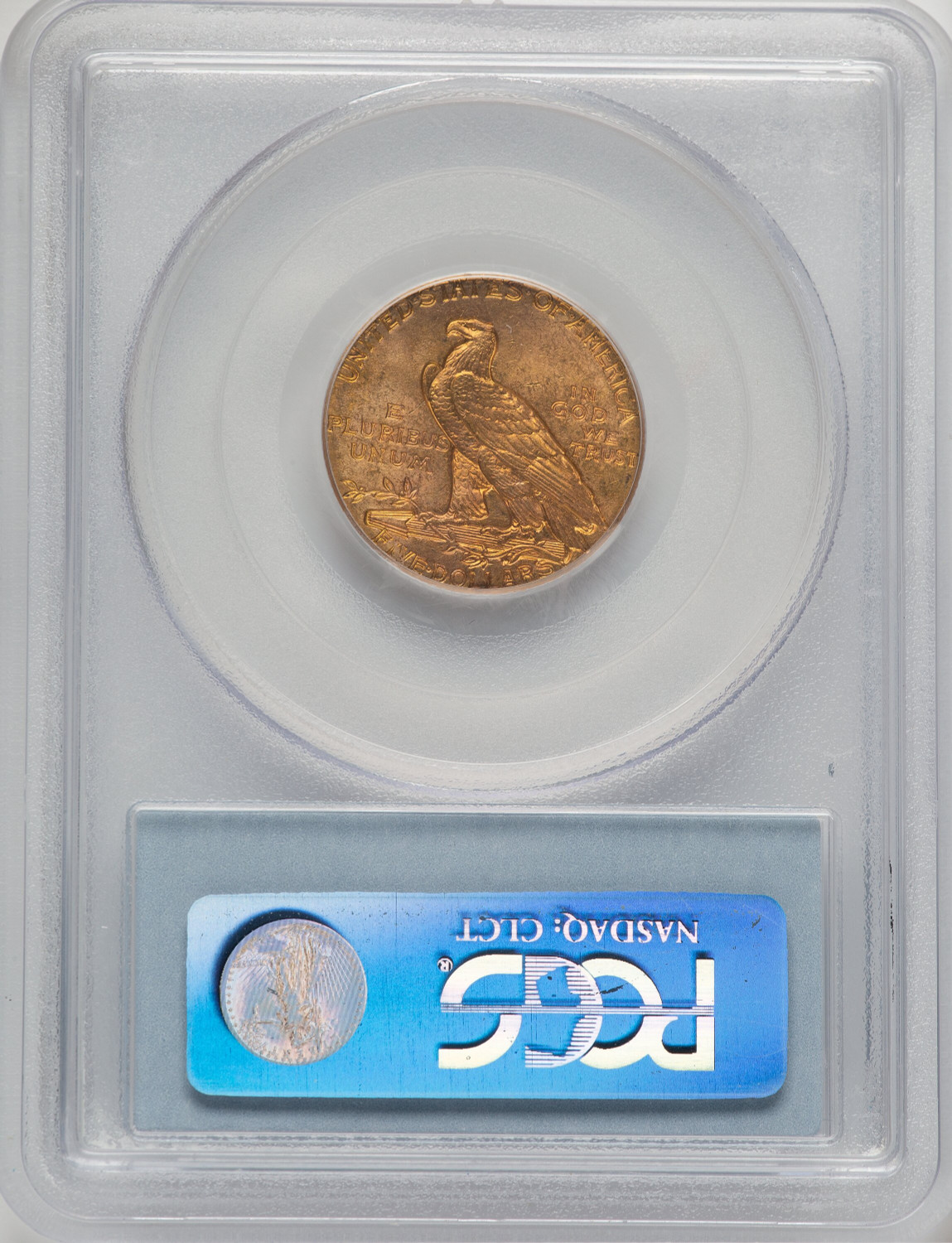 1912 $5 Indian Half Eagle PCGS MS64 (778223104). Second image.