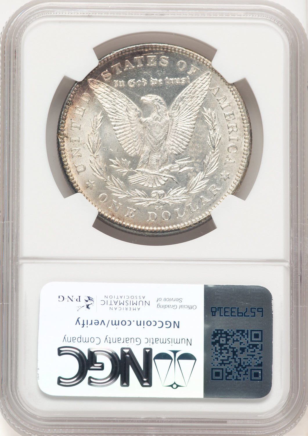 1878-CC Morgan Dollar NGC MS64 (507439005). Second Image