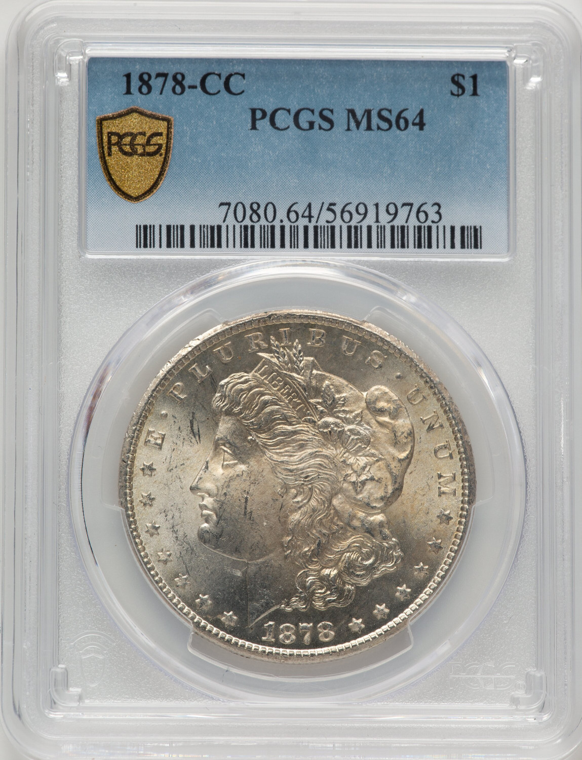 1878-CC Morgan Dollar PCGS MS64 (521164029)
