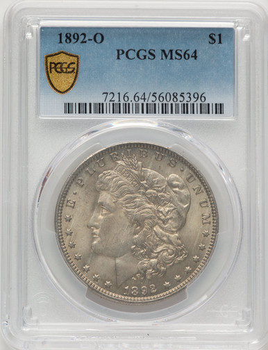 1892-O Morgan Dollar PCGS MS64. Third Image
