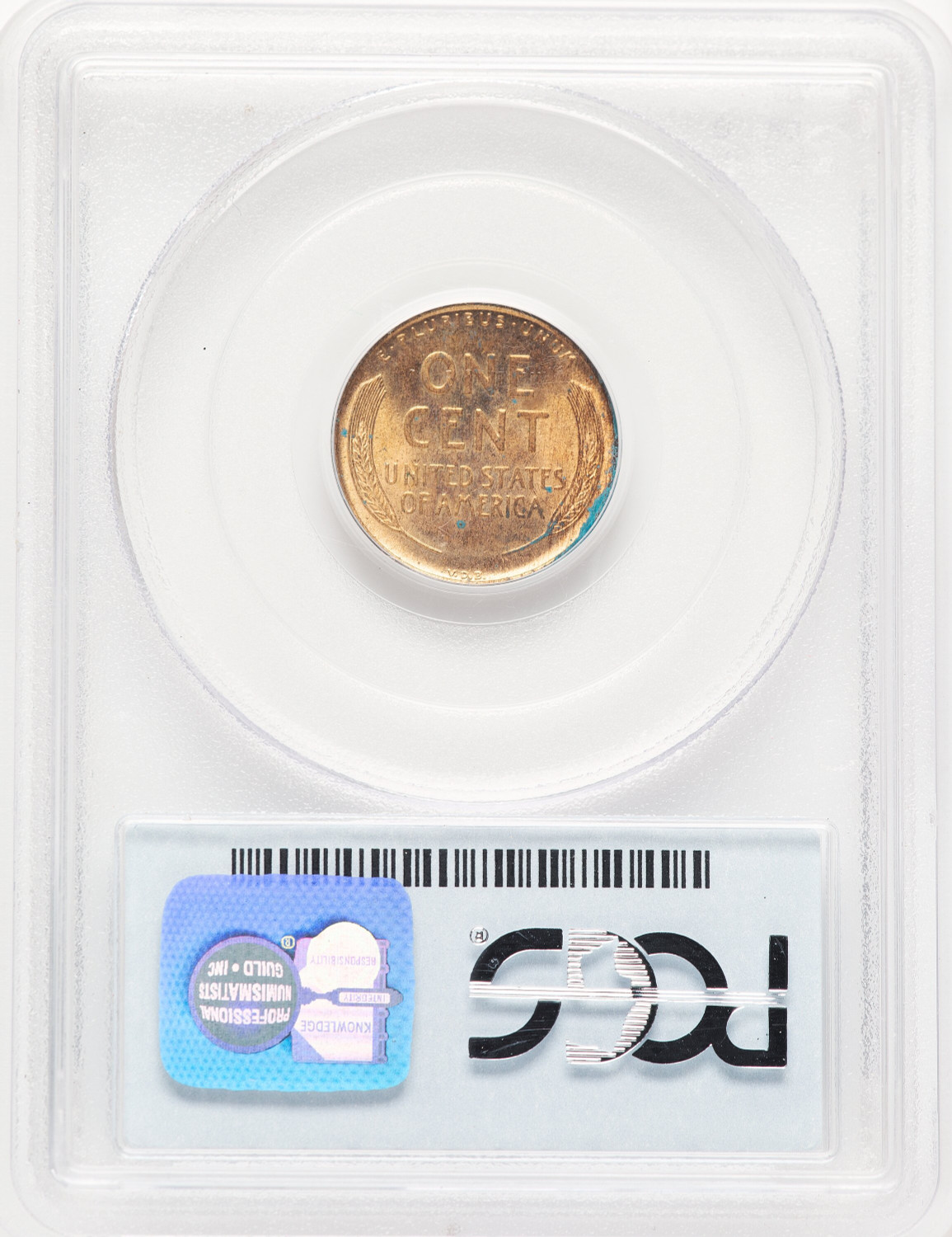 1909-S 1C VDB RD Lincoln Cent PCGS MS66. Second image.
