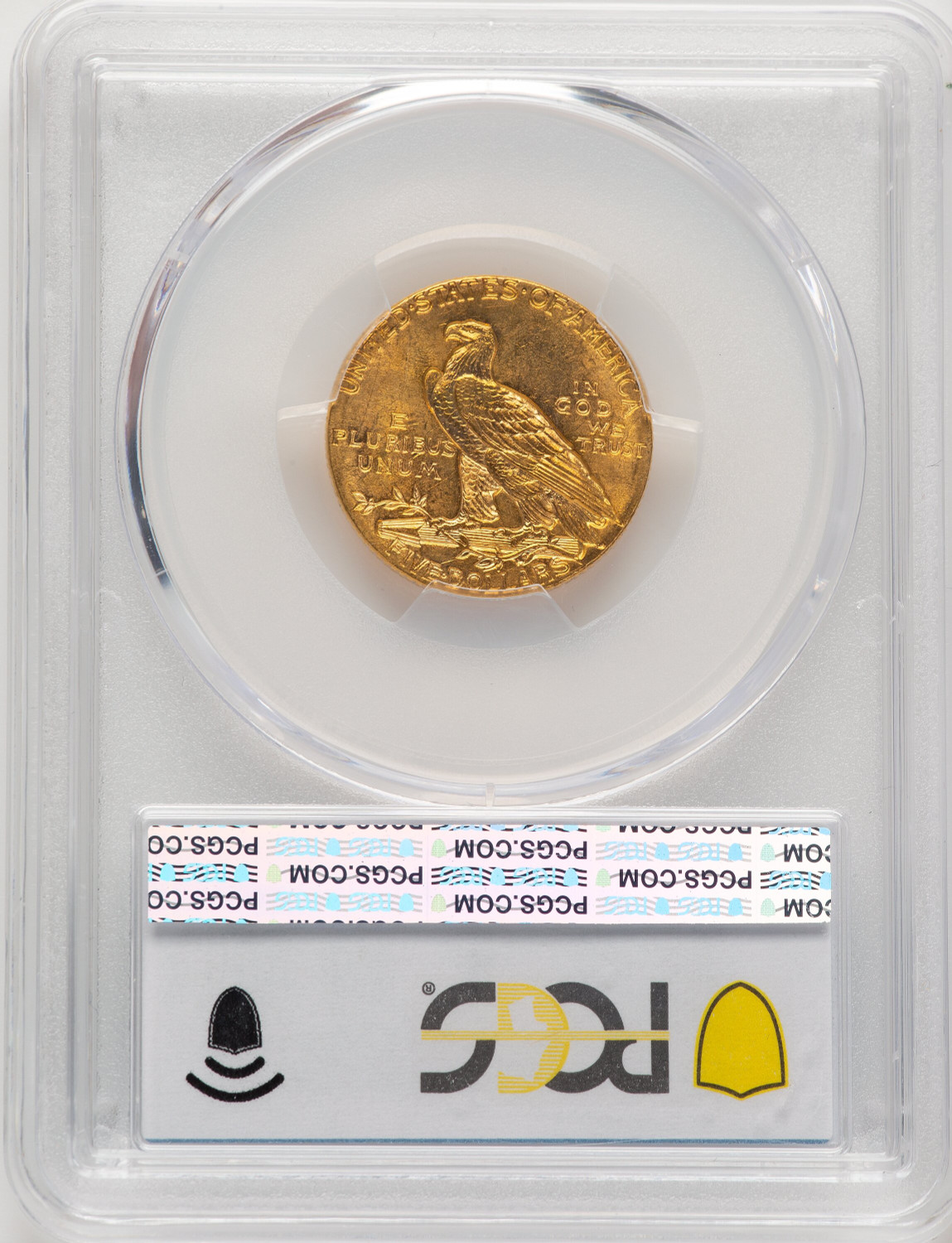 1912 $5 Indian Half Eagle PCGS MS63 (772632011). Second Image