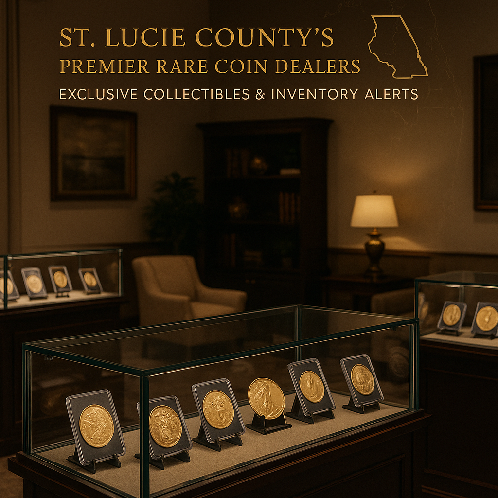 Rare and valuable coins showcased in St. Lucie County showroom