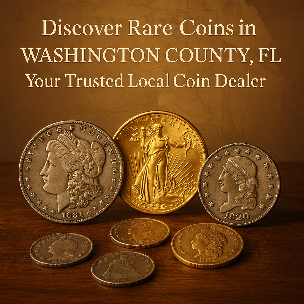 Rare coins collection showcased in Washington County, FL