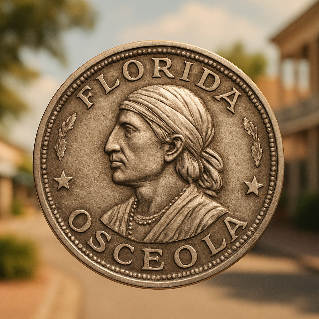 Close-up of a rare vintage silver coin showcasing intricate details, perfect for seasoned collectors.