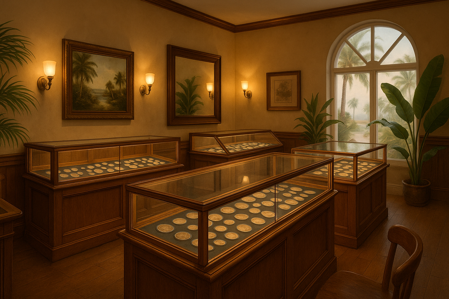 Trusted local coin dealers ready to assist with buying, selling, and authenticating rare coins in Florida.