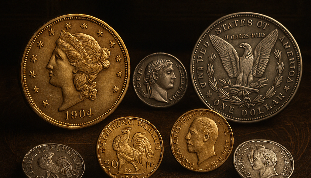 Discover a diverse collection of rare and valuable coins at Alachua County's trusted coin shop – where expert appraisals and great prices await.