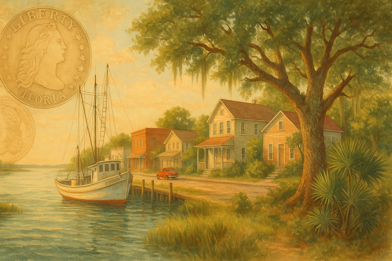 Discover rare and vintage coins at our Franklin County, Florida shop—unique treasures for every collector.