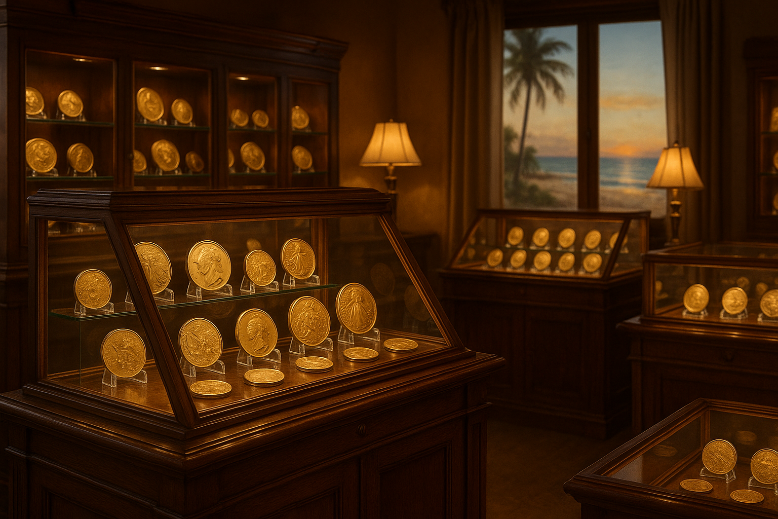Browse our extensive collection of rare and valuable coins at Broward County's top coin shop, where expert appraisals and fair prices await to help you grow your collection.
