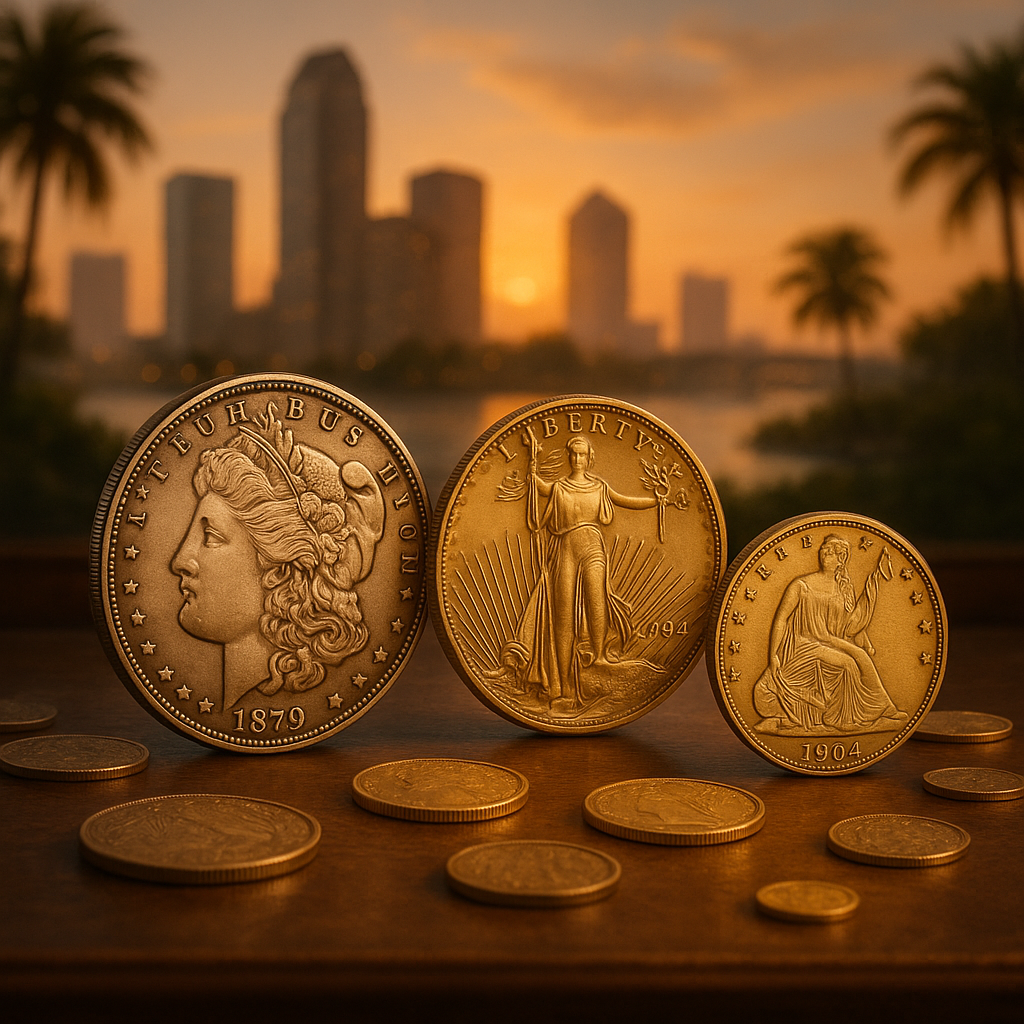 Discover a stunning collection of rare coins at our Hillsborough County shop, where expert appraisals and exceptional service await collectors of all levels.