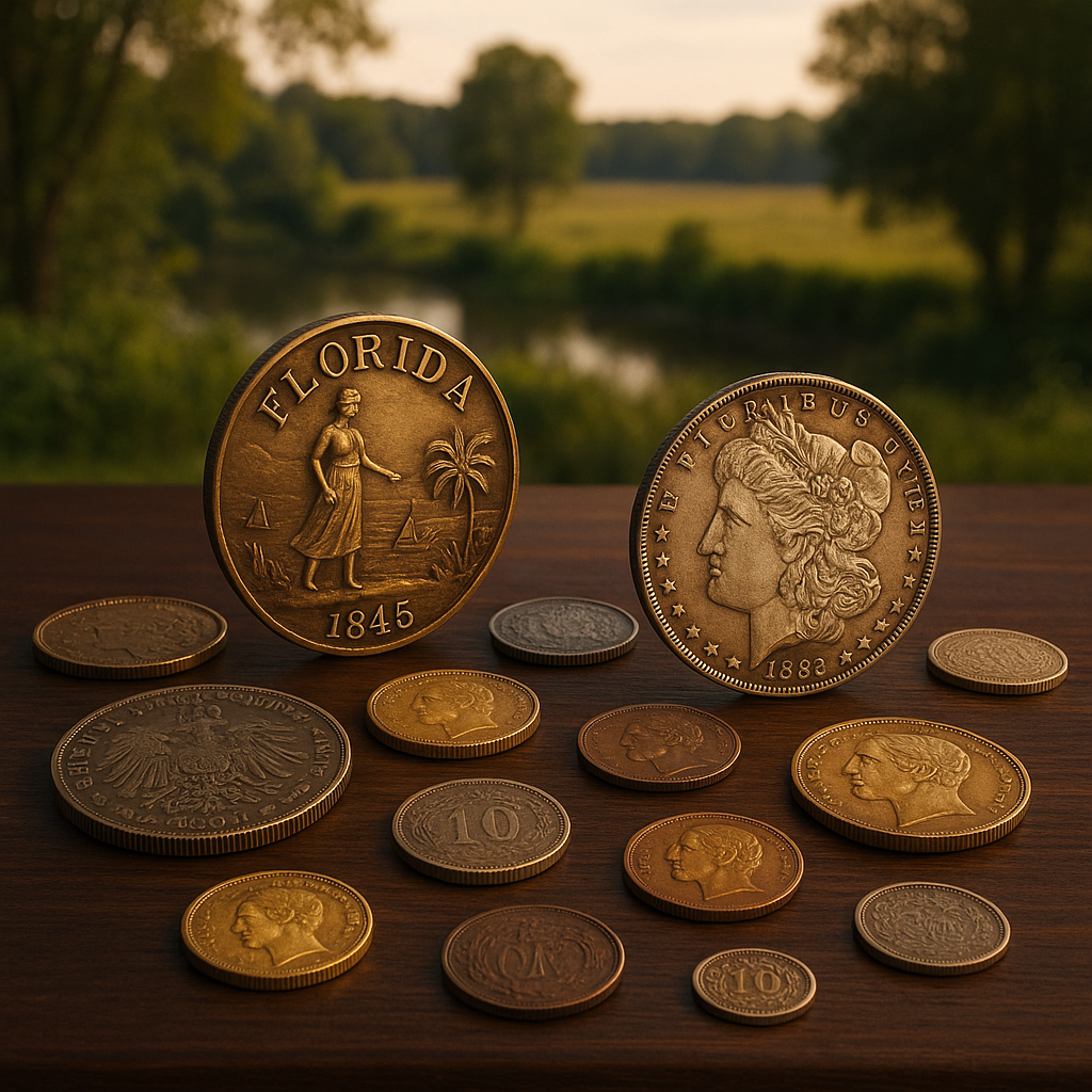Discover a treasure trove of rare coins at Calhoun County's top coin shop – your gateway to unique Florida and world coins with expert service.