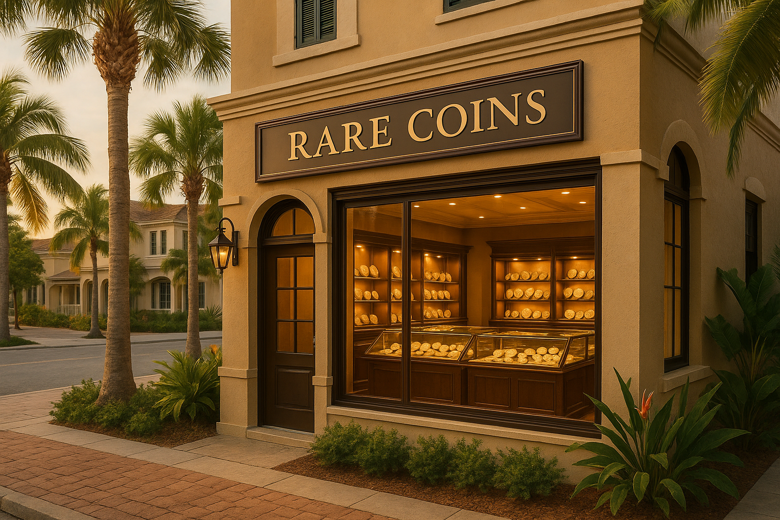 Visit our Collier County shop to discover expert appraisals and a wide selection of rare coins perfect for your collection or investment.