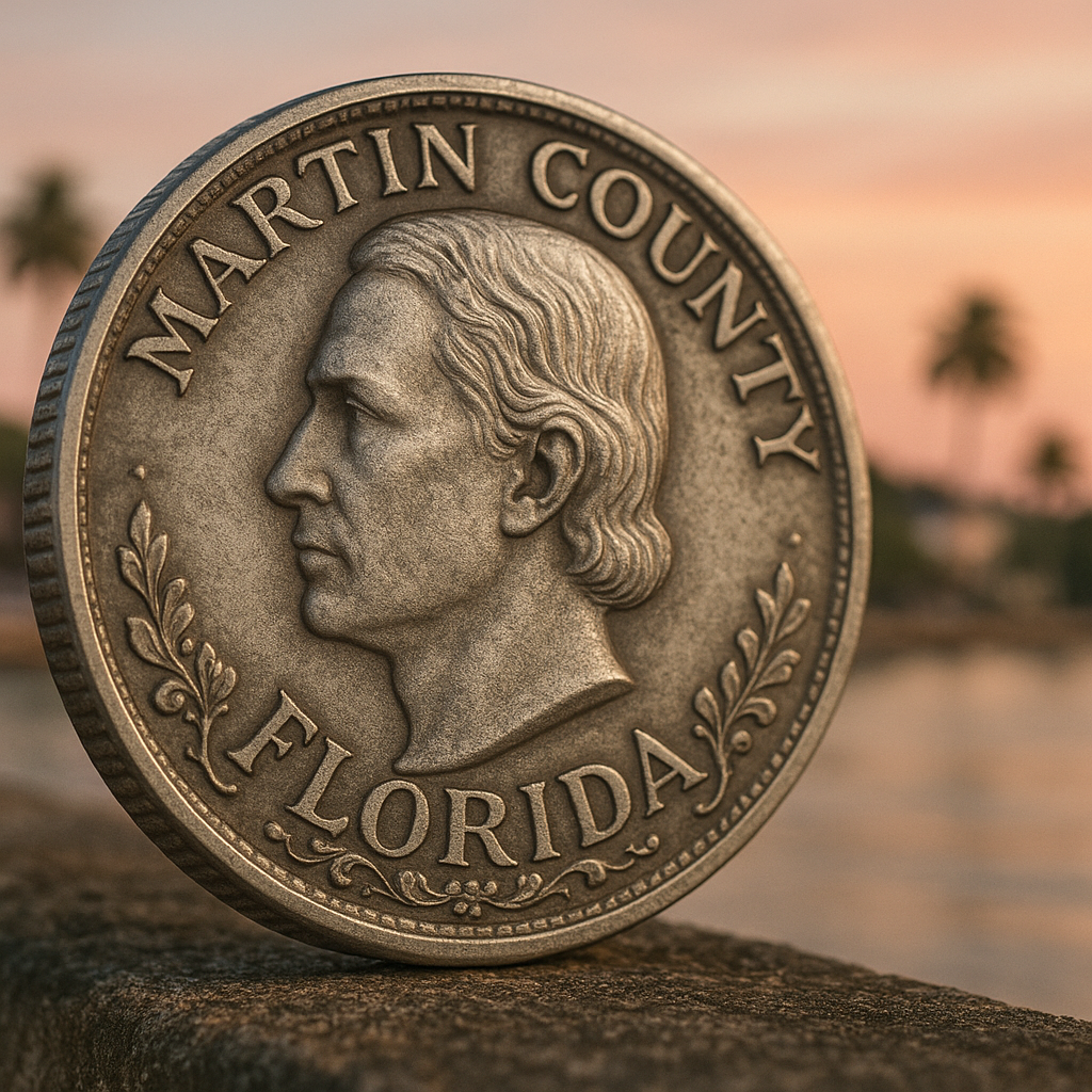 Close-up of a vintage silver coin showcasing intricate details, symbolizing the timeless value of rare coin collections.