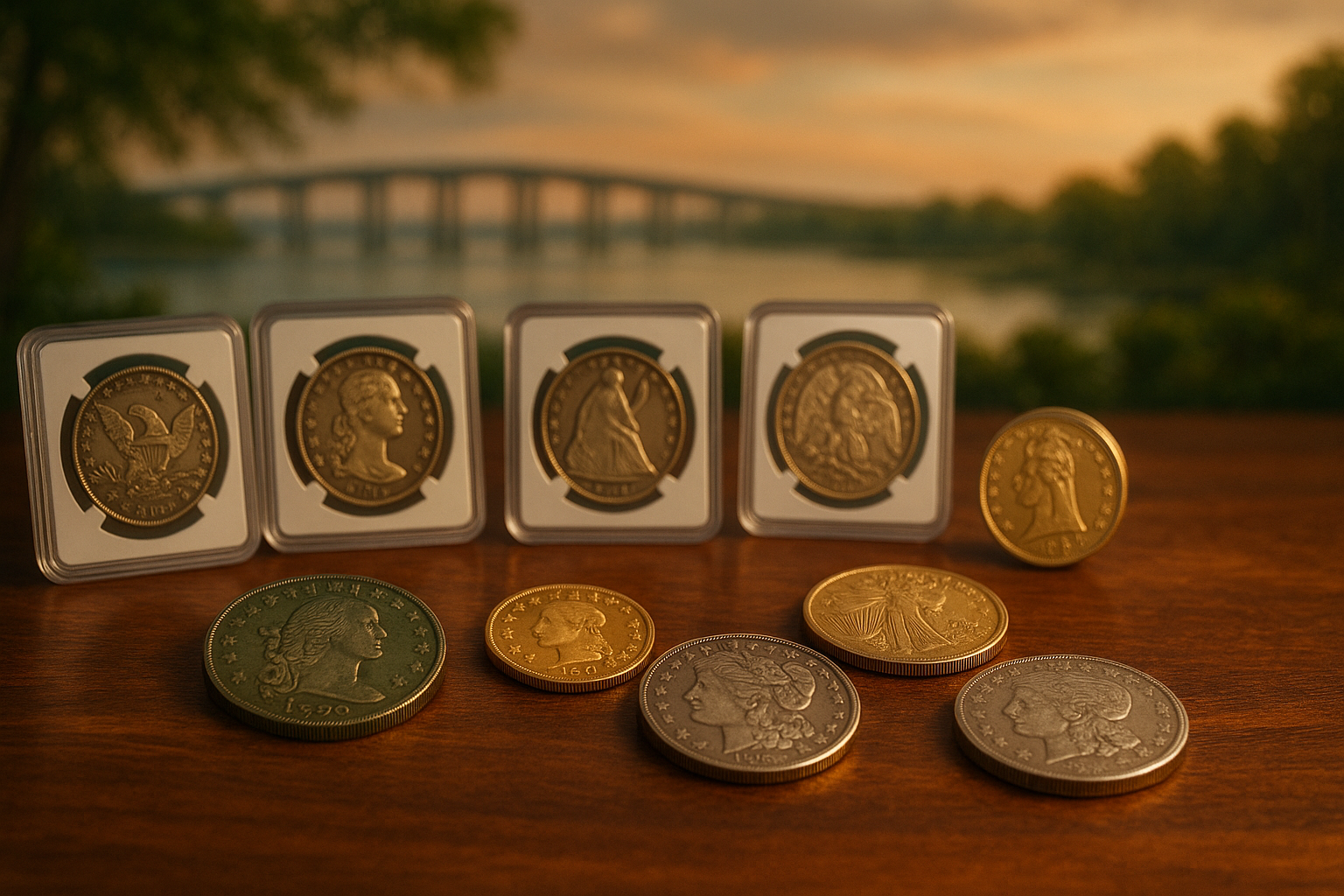 Expert numismatic advice and personalized guidance offered by Escambia County's leading rare coin shop.