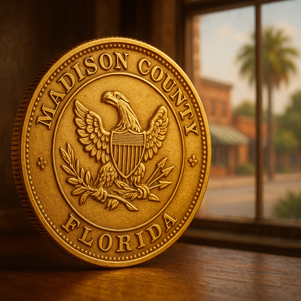 Close-up of a rare gold coin showcasing intricate details, perfect for collectors seeking valuable additions.