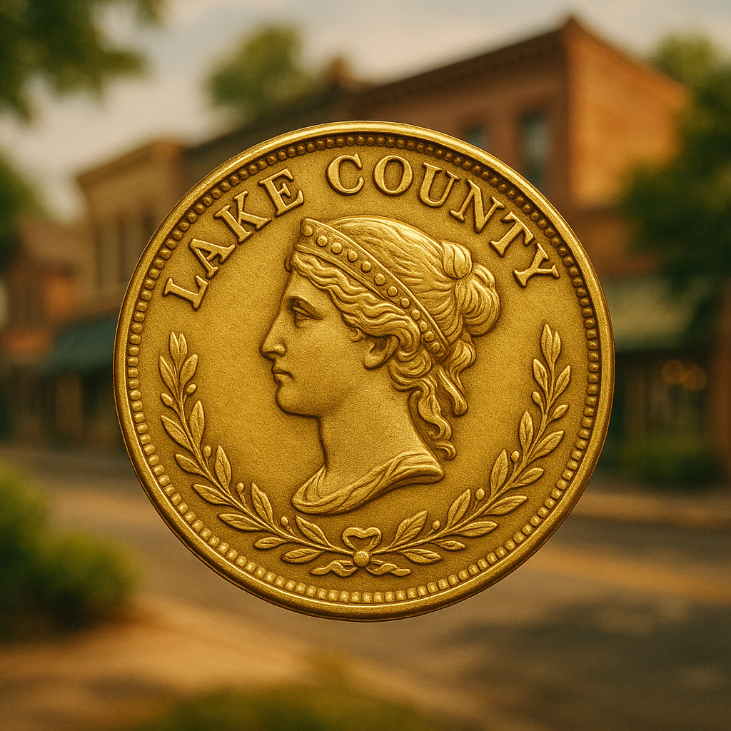 Close-up of a rare gold coin highlighting intricate details and craftsmanship
