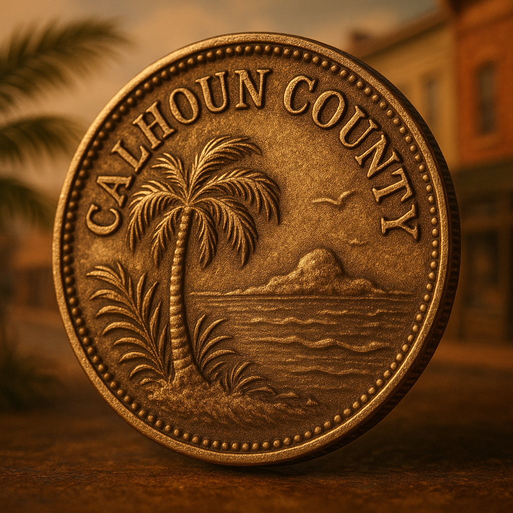 Close-up of an antique rare coin showcasing intricate details and historical craftsmanship