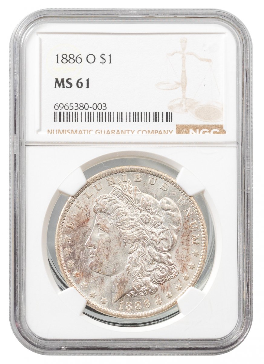 1886-O-Dollars - Morgan Dollar