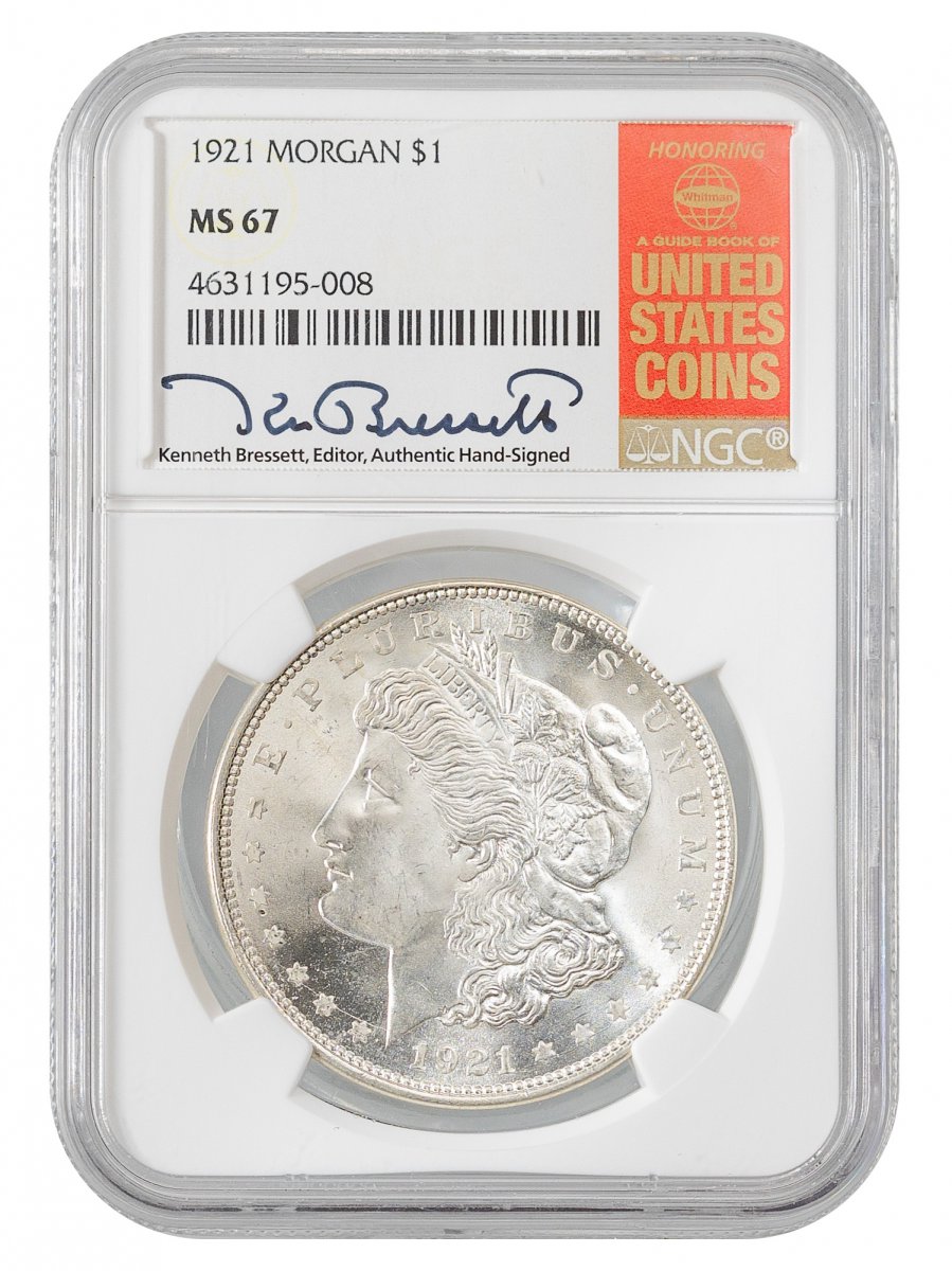 1921-Dollars - Morgan Dollar