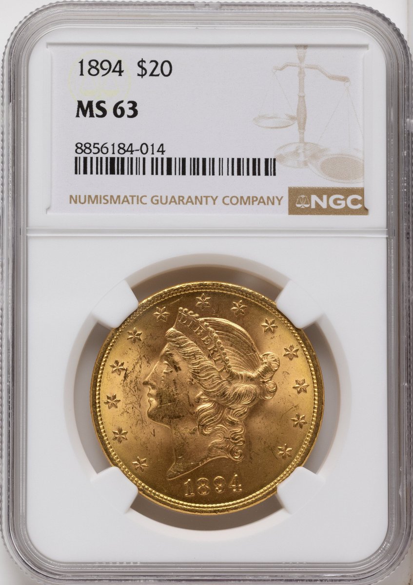 1894 Liberty Double Eagles (1894 $20)