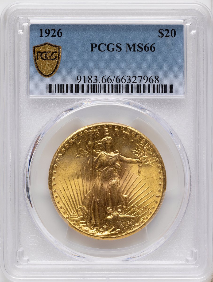 1926 Saint-Gaudens Double Eagles (1926 $20 PCGS Secure)