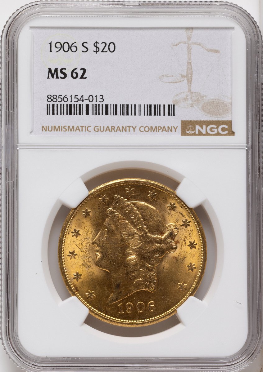 1906-S Liberty Double Eagles (1906-S $20)