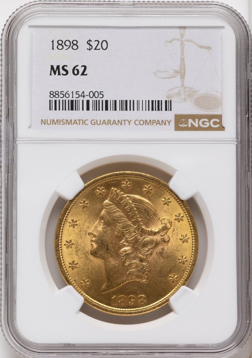 1898 Liberty Double Eagles (1898 $20)