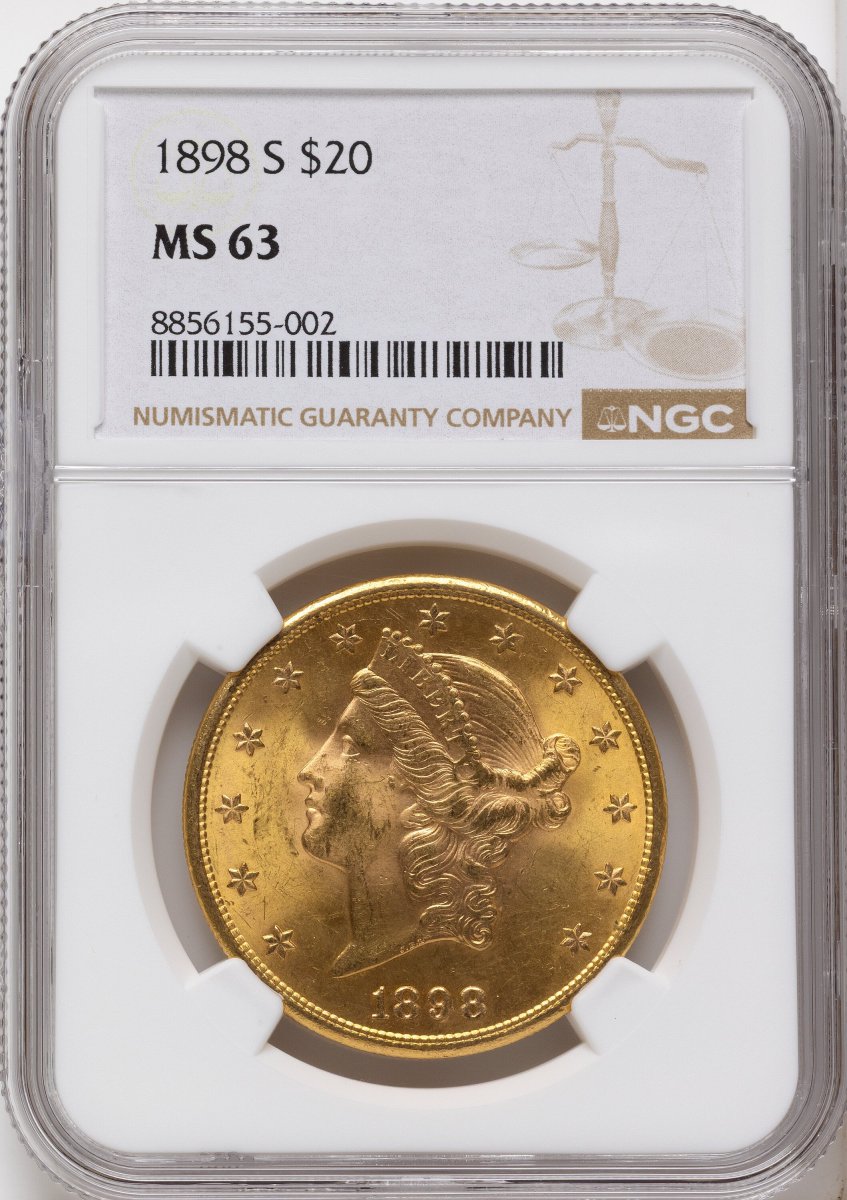 1898-S Liberty Double Eagles (1898-S $20)