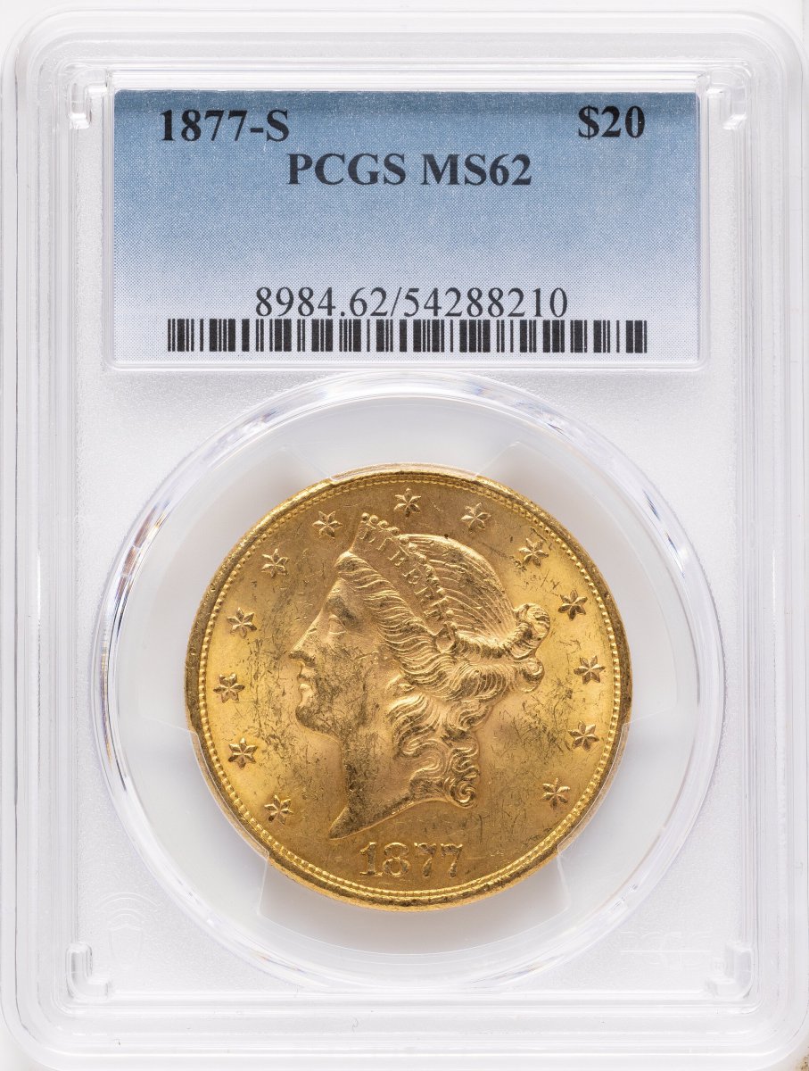1877-S Liberty Double Eagles (1877-S $20)