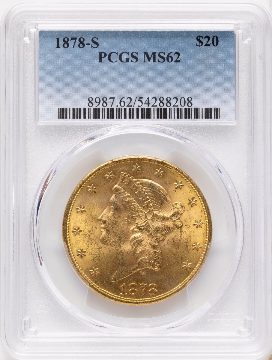 1878-S Liberty Double Eagles (1878-S $20)