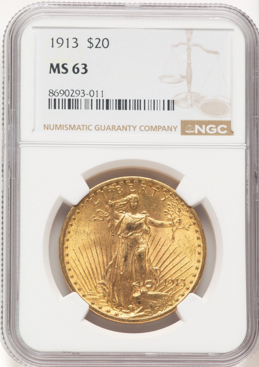 1913 Saint-Gaudens Double Eagles (1913 $20)